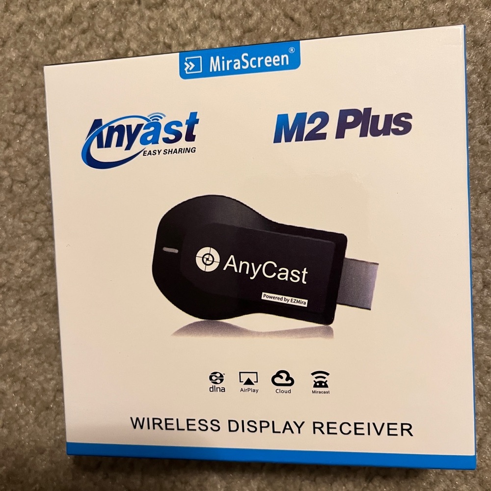 🔥 AnyCast will cast anything to the big screen. Brand new in box